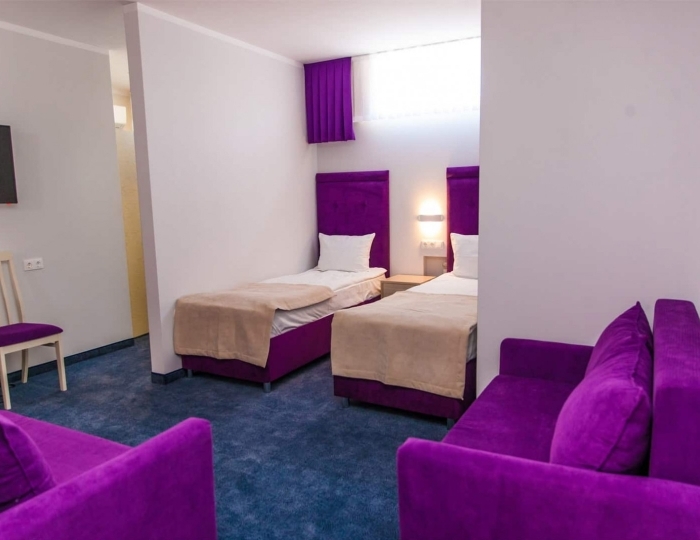 Family room 2-комнатный (5 этаж) - Отель Fioleto / Фиолето